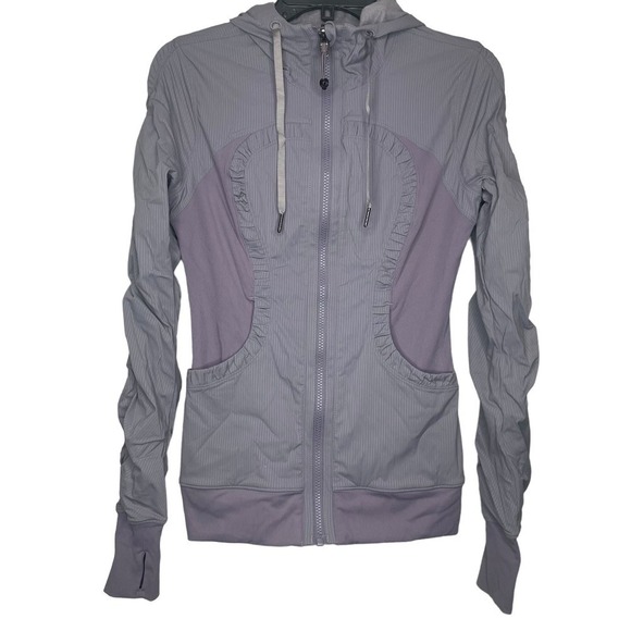 Lululemon Dance Studio Reversible Jacket Just Lavender SZ 4 - Picture 2 of 11